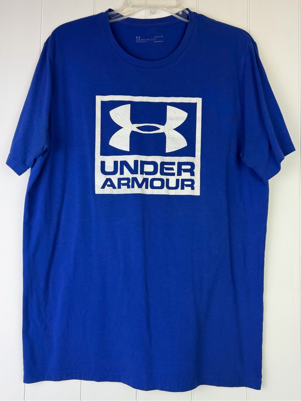 Under Armour Men’s Blue Logo T‑Shirt